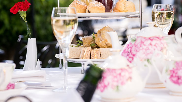 Champagne Afternoon Tea for two